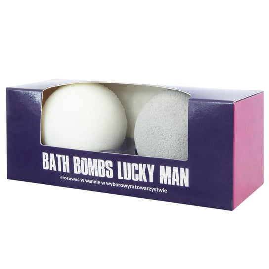LaQ, Bath Bombs Lucky Man, Zestaw kuli do kąpieli, męskie, 2 x 120g LaQ