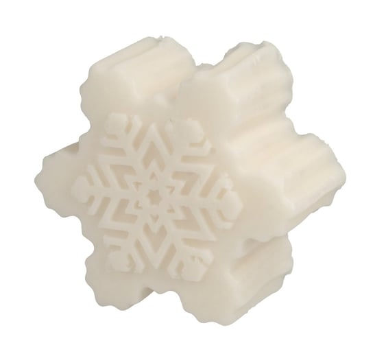 LaQ, Happy Soaps, mydełko glicerynowe Śnieżynka - biała, 90 g LaQ