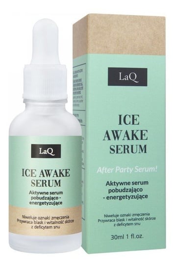 Laq Ice Awake Serum Aktywne Serum pobudzająco-energetyzujące After Party 30ml LaQ