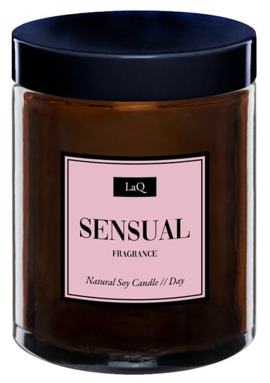 LaQ, Sensual Fragrance, Naturalna Świeca sojowa na dzień, 180 ml LaQ