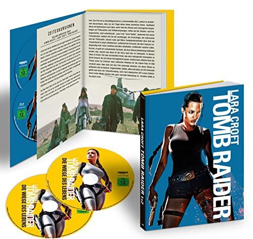 Lara Croft: Tomb Raider 1-2 (Mediabook) Various Directors