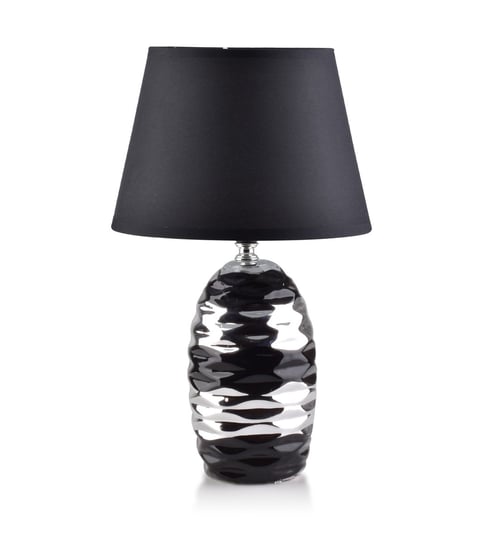 Lara Jet Silver Lampa H38X12Cm Mondex