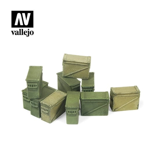 Large Ammo Boxes 12,7mm 1:35 Vallejo SC221 Vallejo