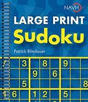 Large Print Sudoku Blindauer Patrick