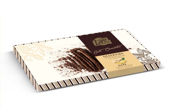 Laro, czekolada gorzka deserowa z imbirem, 90 g LARO