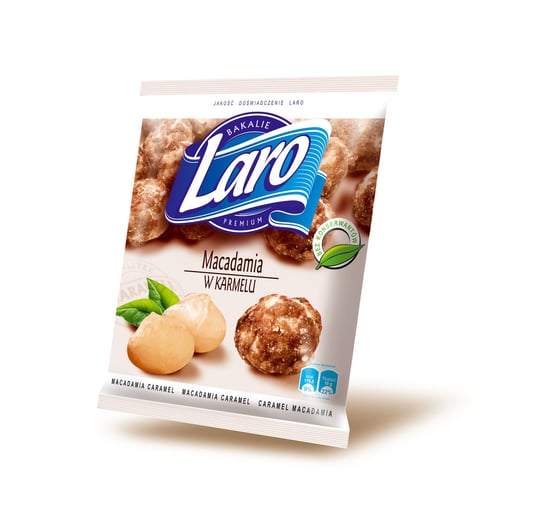 Laro, macadamia w karmelu, 85 g LARO