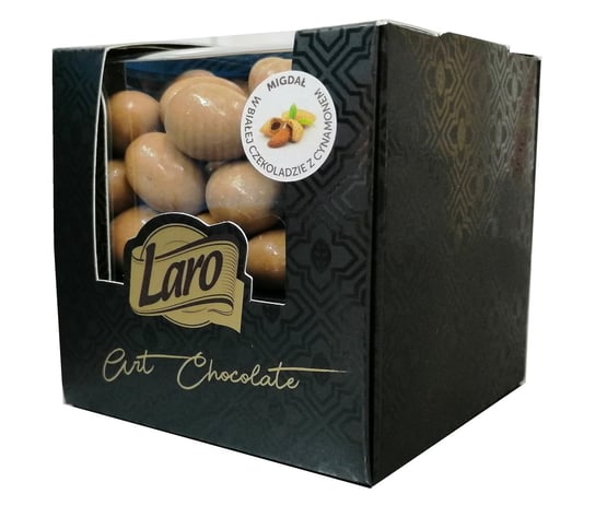 Laro, migdały w białej czekoladzie z cynamone, 220 g LARO