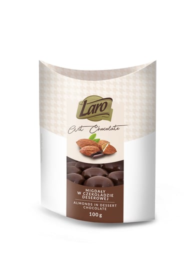 Laro, migdały w czekoladzie deserowej, 100 g LARO