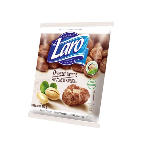 Laro, orzeszki ziemne prażone w karmelu, 170 g LARO