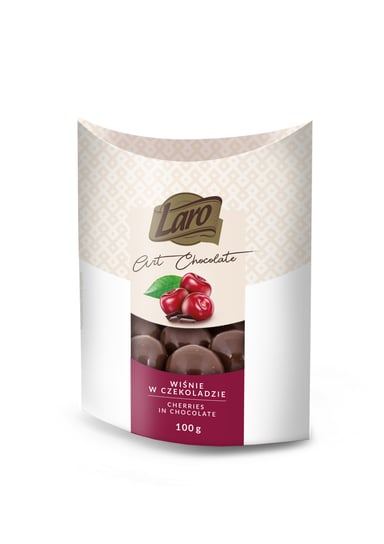 Laro, wiśnie w czekoladzie deserowej, 100 g LARO