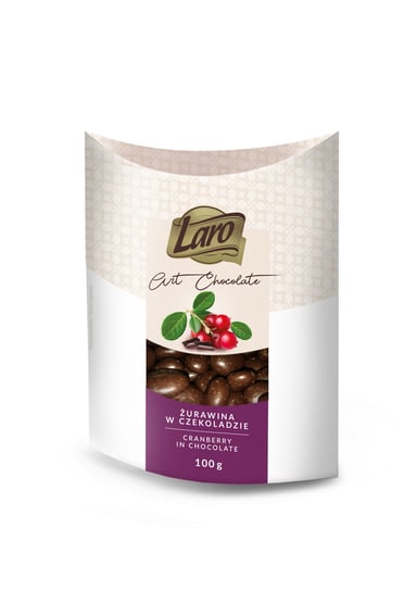 Laro, żurawina w czekoladzie deserowej, 100 g LARO