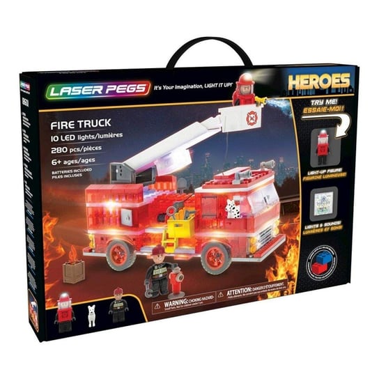 Laser Pegs, klocki Fire Truck Laser Pegs