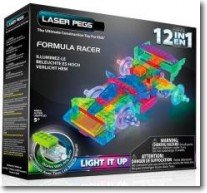 Laser Pegs, klocki konstrukcyjne 12 w 1 Formula Racer Laser Pegs