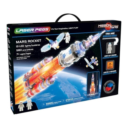 Laser Pegs, klocki Mars Rocket Laser Pegs