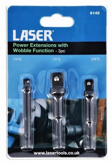 Laser Tools ADAPTER DO WIERTARKI PRZEJŚCIÓWKI WKRĘTARKI 3szt Inny producent