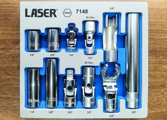 Laser Tools UNIWERSALNE NASADKI 13mm ZESTAW 11 elementów Inny producent