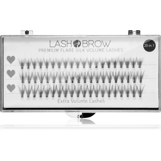 Lash Brow Premium Flare Silk Lashes sztuczne rzęsy Extra Volume 1 szt. Lash Brow