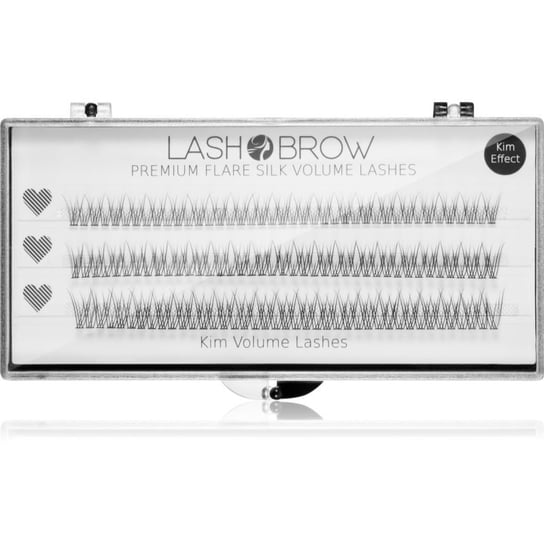 Lash Brow Premium Flare Silk Lashes sztuczne rzęsy Kim Volume Lashes 1 szt. Lash Brow