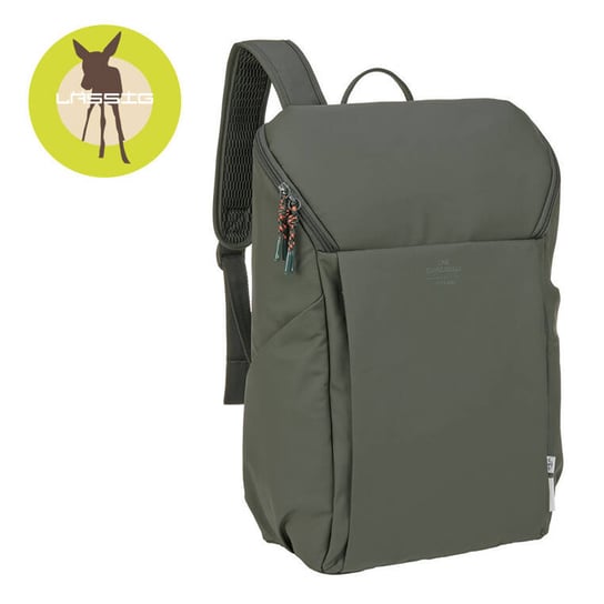 Lassig Green Label Plecak dla mam z akcesoriami Slender Up Backpack olive Lassig