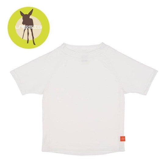 Lassig Koszulka T-shirt do pływania White UV 50+ Girl Lassig