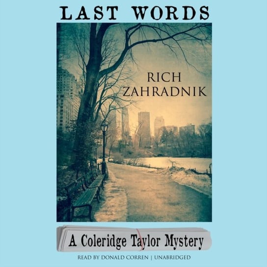 Last Words Zahradnik Rich