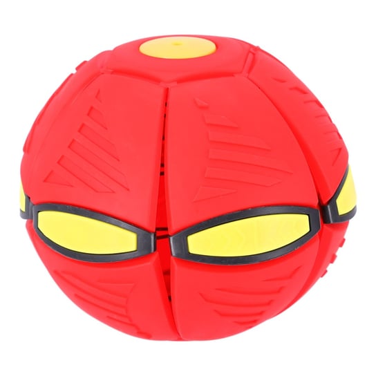 Latająca piłka 2w1, dyskopiłka - czerwona HEDO