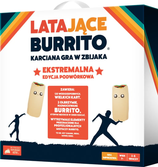 Latające Burrito: Ekstremalna, edycja podwórkowa gra zręcznościowa Rebel Rebel