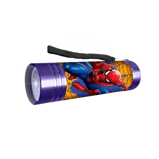 Latarka Aluminiowa LED, Spiderman Euroswan