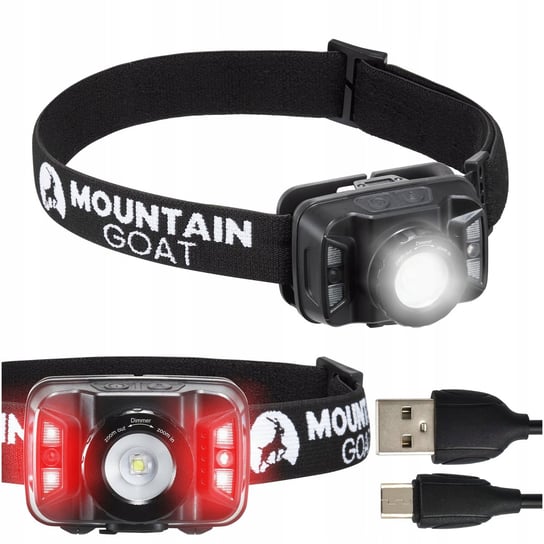 / Latarka LED czołowa / Mountain Goat Inna marka
