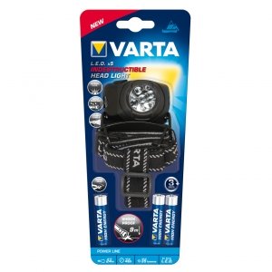 Latarka VARTA HEAD Light LED niezniszczalna 5x 5mm Varta