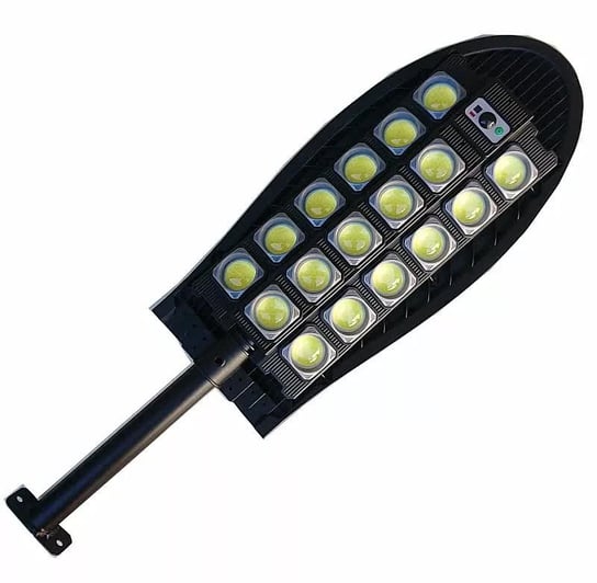 Latarnia lampa solarna 527 cob 1000W czujnik ruchu, pilot i mocowanie Inna marka