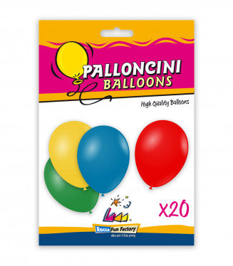 Lateksowe balony 26 cm / 10" mix kolorów - 20 sztuk Inna marka