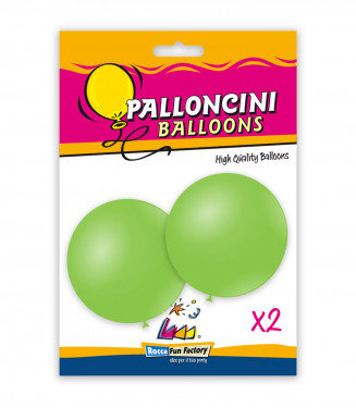 Lateksowe balony OGROMNE 83 cm / 33" jasnozielone - 2 sztuki Inna marka