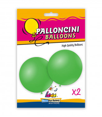 Lateksowe balony OGROMNE 83 cm / 33" zielone - 2 sztuki Inna marka