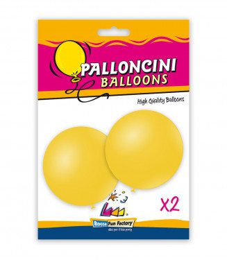 Lateksowe balony OGROMNE 83 cm / 33" żółte - 2 sztuki Inna marka