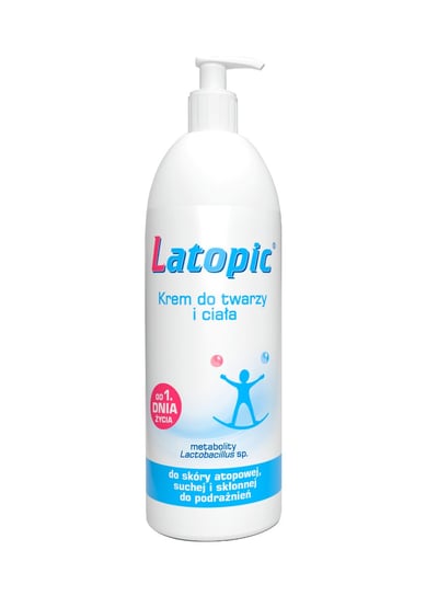 Latopic, krem do twarzy i ciała, 500 ml Latopic