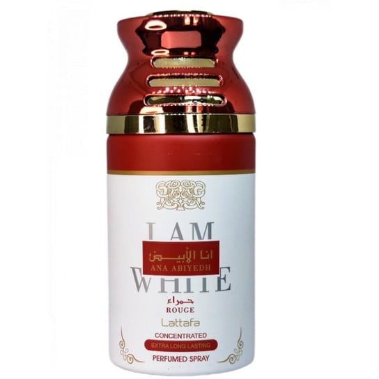 Lattafa, Ana Abiyedh Rouge I Am White, Skoncentrowany dezodorant spray, 250ml LATTAFA