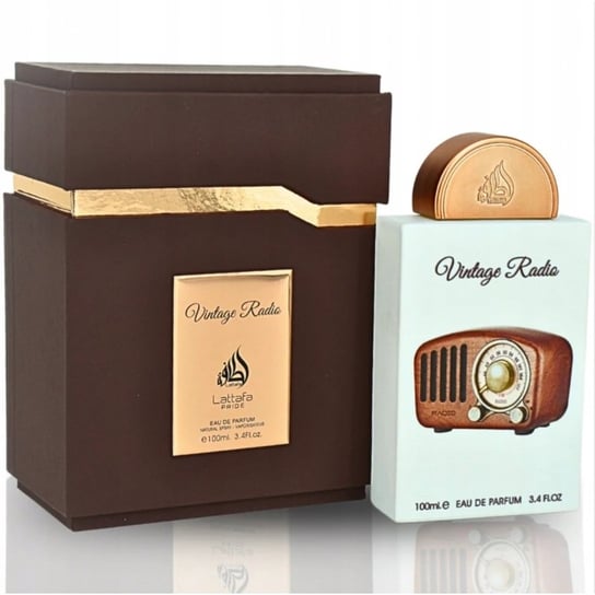 LATTAFA Vintage Radio, EDP Spray woda perfumowana, unisex, 100 ml Lattafa