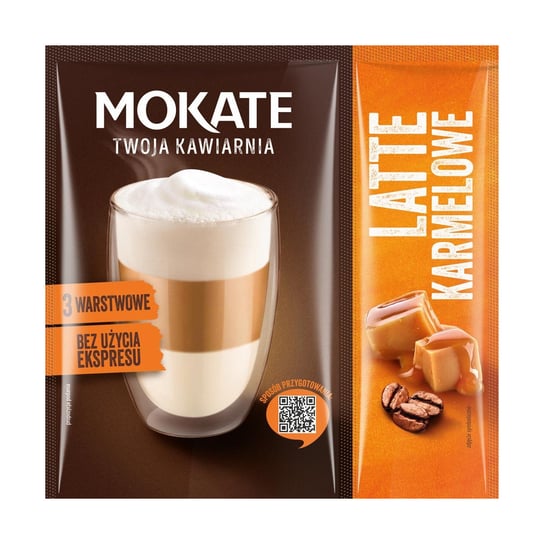 Latte Mokate Twoja Kawiarnia Karmelowe (20g+2g) Mokate