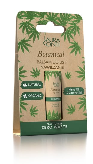 Laura Conti Botanical Balsam do ust nawilżający z olejem konopnym 8,3 g Laura Conti