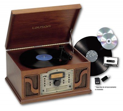 LAUSON GRAMOFON CL123 CD/MP3/FM LAUSON