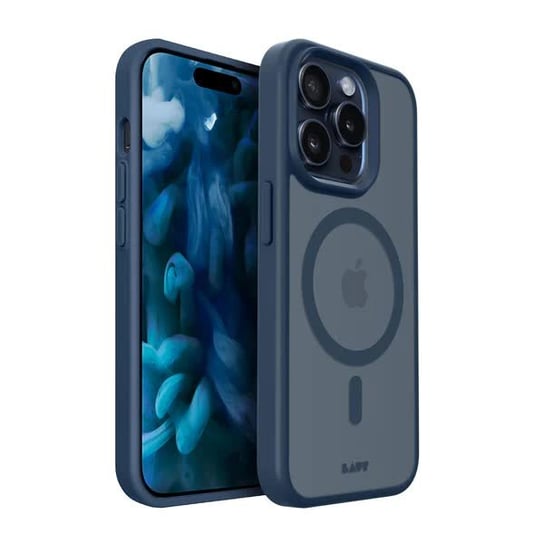 Laut Huex Protect Etui Obudowa Ochronna Do Iphone 15 Pro Max Kompatybilna Z Magsafe (Dark Blue) Laut