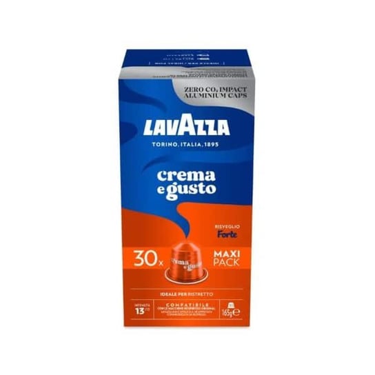 Lavazza Crema e Gusto Forte 30 aluminiowych kapsułek do Nespresso Lavazza