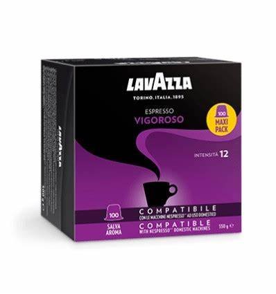 Lavazza Espresso Vigoroso Kapsułki Do Nespresso - 100 Kapsułek Lavazza