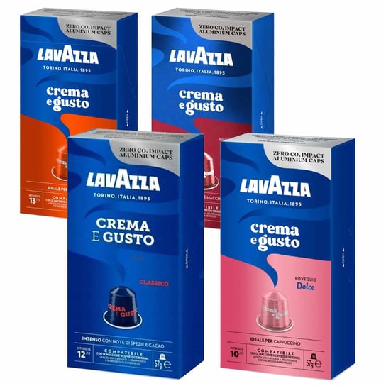 Lavazza Kapsułki do Nespresso Crema e gusto Mix 4 40 kaps. Inna marka