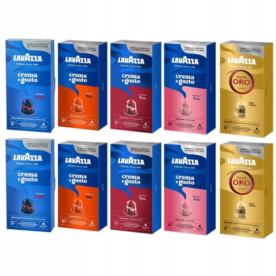 Lavazza Kapsułki do Nespresso Mix rodzaji 100 kaps. Inna marka