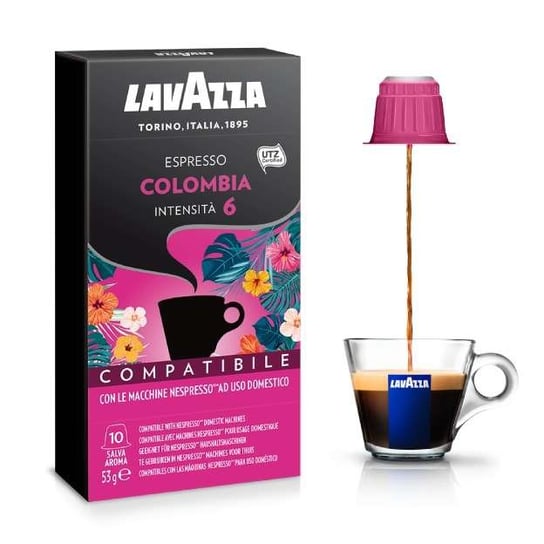 Lavazza, kawa kapsułki Colombia, 10 kapsułek Lavazza