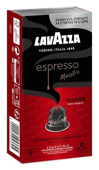 Lavazza, kawa kapsułki Espresso Maestro Classico Nespresso, 10 kapsułek Lavazza