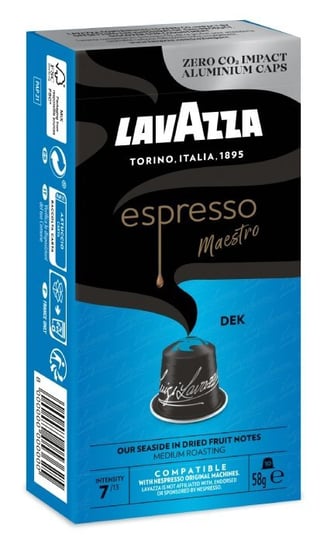Lavazza, kawa kapsułki Espresso Maestro Dek Nespresso, 10 kapsułek Lavazza