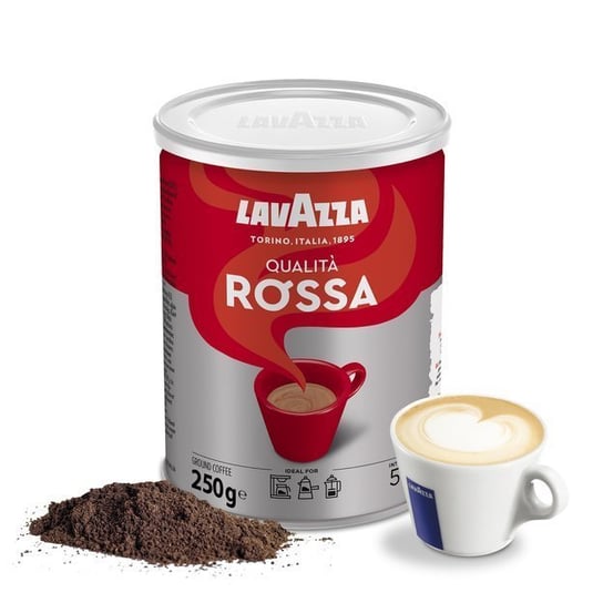 Lavazza, kawa mielona Qualita Rossa w puszce, 250 g Lavazza